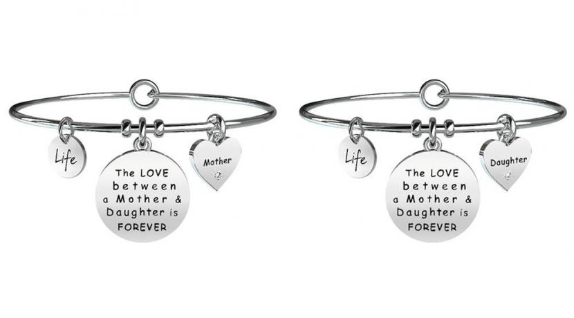 bracciale kidult 231578 madre e figlia collezionie charity